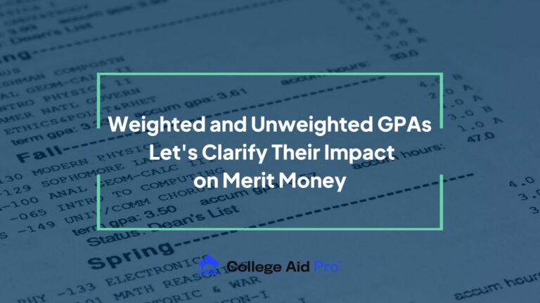Weighted and Unweighted GPAs – Let’s Clarify Their Impression on Profit Money – Faculty Help Skilled